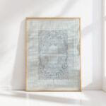 decorative design 3 1874 carel adolph lion cachet high quality print