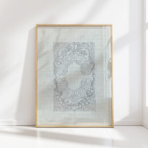 decorative design 3 1874 carel adolph lion cachet high quality print