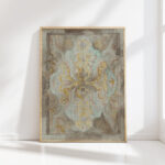 decorative design 5 1874 carel adolph lion cachet high quality print