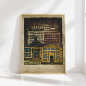 dedicated to the present around 1923 karl wiener high quality print