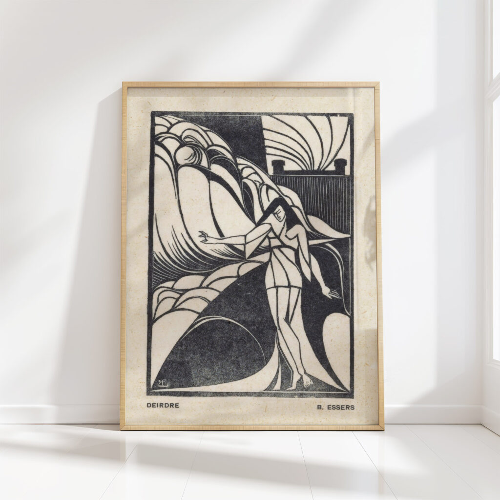 deirdre 1917 bernard essers high quality print