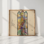 design for a glass window 1940 1944 jan novak high quality print