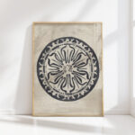 design for a plate commemorating the silver jubilee of queen wilhelmina 1874 carel adolph lion cachet high quality print