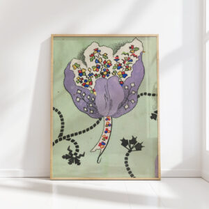 design for a printed fabric 1820 40 unknown