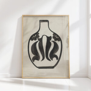design for a vase 1874 carel adolph lion cachet high quality print