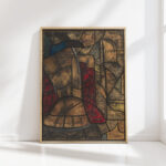 design for a window in the north transept of the dom utrecht 12 ca 1878 1938 richard nicolaus roland holst high quality print