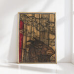 design for a window in the north transept of the dom utrecht 23 ca 1878 1938 richard nicolaus roland holst high quality print