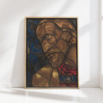 design for a window in the north transept of the dom utrecht 26 ca 1878 1938 richard nicolaus roland holst high quality print