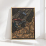 design for a window in the north transept of the dom utrecht 43 ca 1878 1938 richard nicolaus roland holst high quality print