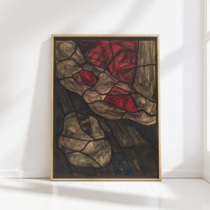 design for a window in the north transept of the dom utrecht 48 ca 1878 1938 richard nicolaus roland holst high quality print