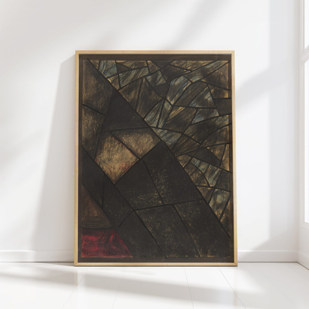 design for a window in the north transept of the dom utrecht 49 ca 1878 1938 richard nicolaus roland holst high quality print