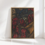 design for a window in the north transept of the dom utrecht 5 ca 1878 1938 richard nicolaus roland holst high quality print