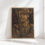 design for a window in the north transept of the dom utrecht 57 ca 1878 1938 richard nicolaus roland holst high quality print