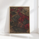 design for a window in the north transept of the dom utrecht 59 ca 1878 1938 richard nicolaus roland holst high quality print