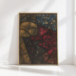 design for a window in the north transept of the dom utrecht 7 ca 1878 1938 richard nicolaus roland holst high quality print