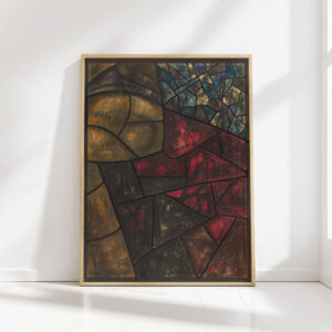 design for a window in the north transept of the dom utrecht 7 ca 1878 1938 richard nicolaus roland holst high quality print