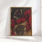 design for a window in the north transept of the dom utrecht ca 1878 1938 richard nicolaus roland holst high quality print