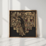design for a window in the town hall in amsterdam 3 1930 richard nicolaus roland holst high quality print