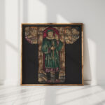 design for a window in the town hall in amsterdam 4 1930 richard nicolaus roland holst high quality print