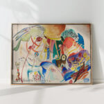 design for all saints ii composition with saints 1911 wassily kandinsky high quality print