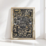 design for book cover for charivaris ruize rhymes 2nd bundle 1874 carel adolph lion cachet high quality print