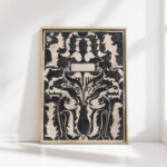 design for book cover for insulinde by d wouters and j van hulzen 1874 carel adolph lion cachet high quality print