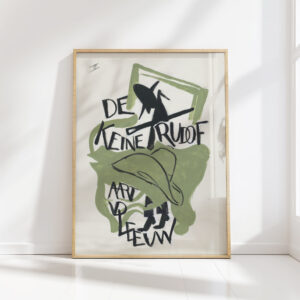 design for book cover of de kleine rudolf by aart van der leeuw 1 1891 leo gestel high quality print