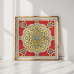 design for decorative panel for july festival architecture 1835 unknown high quality print