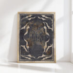 design for ex libris of johanna pabst 1874 carel adolph lion cachet high quality print