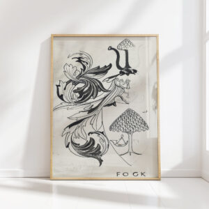 design for fock coat of arms 1874 carel adolph lion cachet high quality print