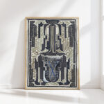 design for jan ligthart calendar for 1918 1874 carel adolph lion cachet high quality print