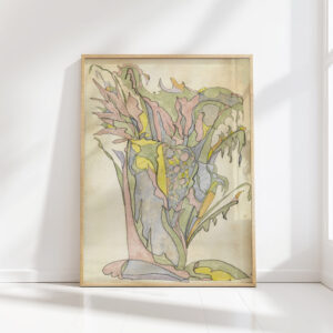 design for pottery decoration 1918 theo colenbrander high quality print