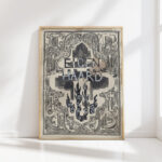 design for the cover of eigenhaard 1874 carel adolph lion cachet high quality print