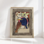 design for the cover of the almanac the blue rider ii 1911 wassily kandinsky high quality print