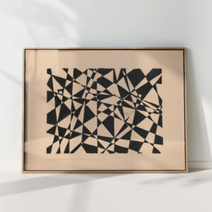 design for unidentified floor black belgian marble and royal grey winold reiss high quality print