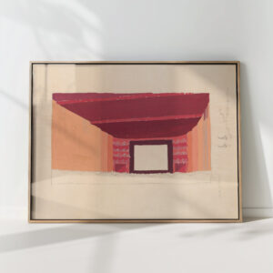 design proposals for puck theater new york ny interior perspective study 1 1941 winold reiss high quality print