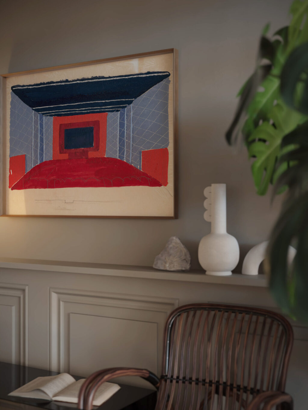 design proposals for puck theater new york ny interior perspective study 1941 winold reiss 8