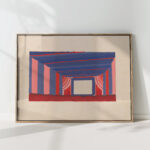 design proposals for puck theater new york ny interior perspective study 2 1941 winold reiss high quality print