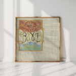 design with a crowned w and on both sides jb 1874 carel adolph lion cachet high quality print