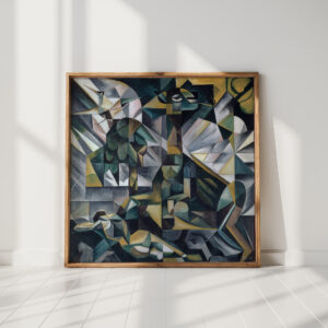 destiny dedicated to my first wife 1918 fritz baumann high quality print