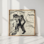 digging peasant circa 1924 ernst ludwig kirchner high quality print