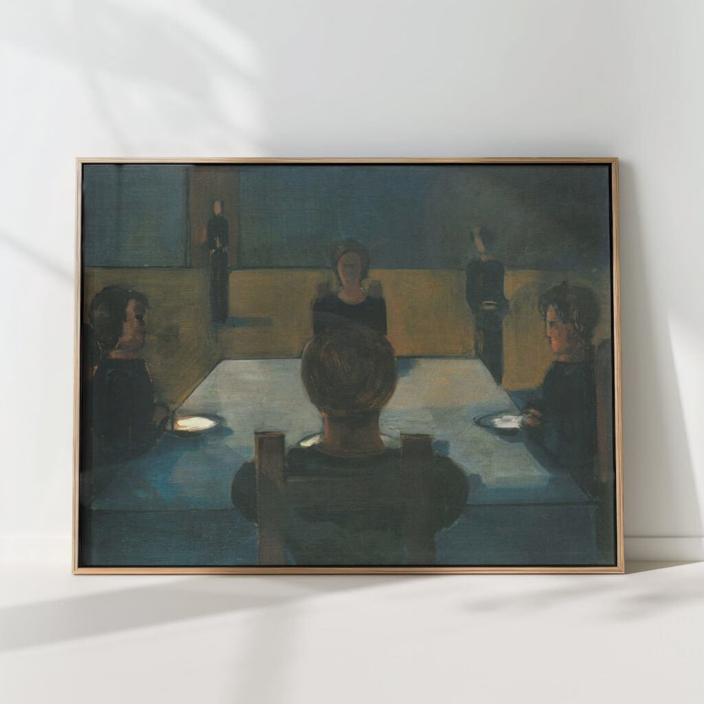 dinner party 1935 oskar schlemmer high quality print