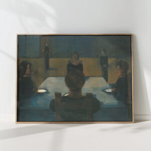 dinner party 1935 oskar schlemmer high quality print