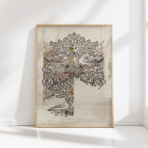 dove and rose 1879 william morris high quality print