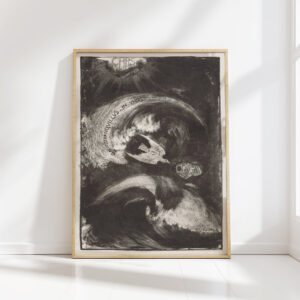 dove in storm 1874 carel adolph lion cachet high quality print