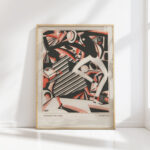 drawing in two colors 1915 winold reiss high quality print