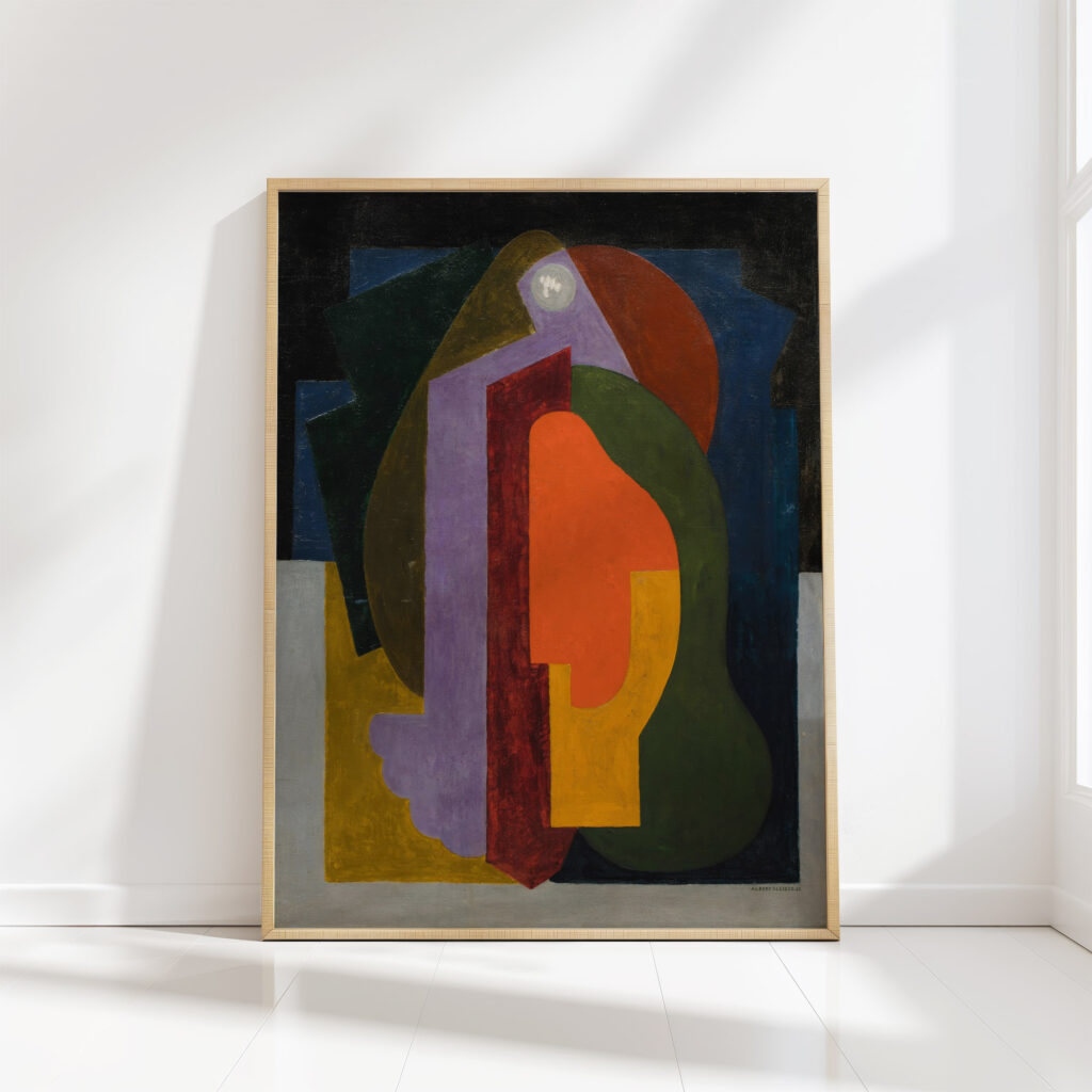dream poem 1922 albert gleizes high quality print