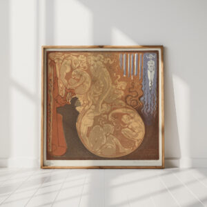 dreamlike scene 1919 bernard willem wierink high quality print