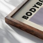 dumbbell mid century print geometric background 3