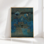 dune cemetery 1924 paul klee high quality print